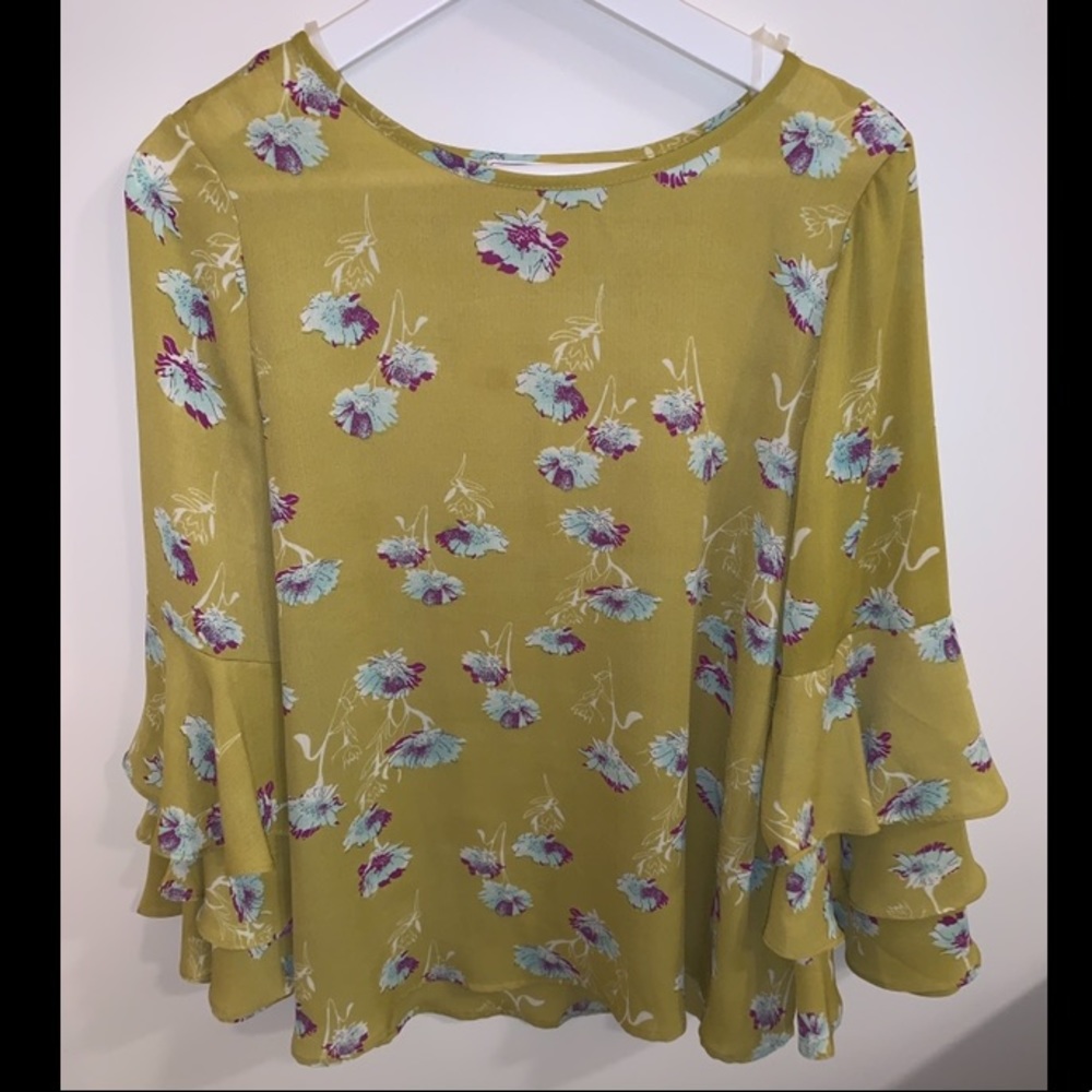 Long Sleeve Floral dress shirt
